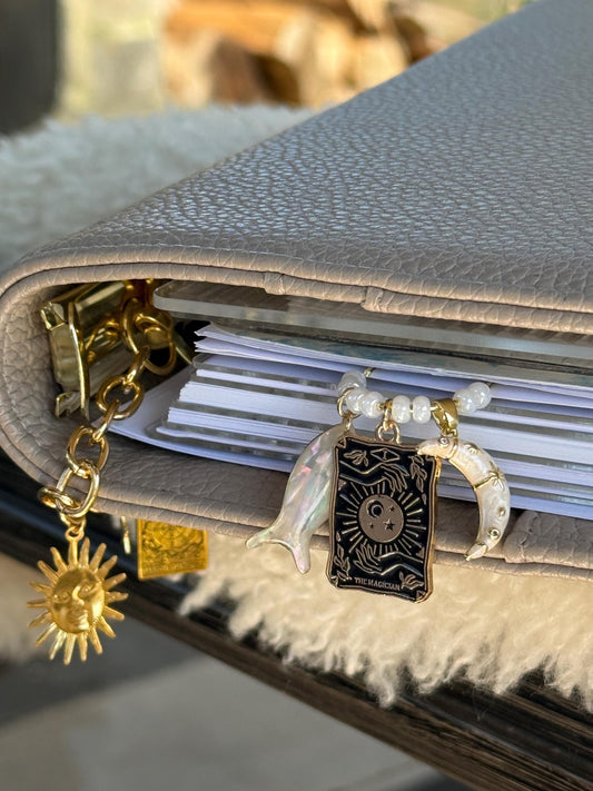 Tarot Card & Moon Planner Clip